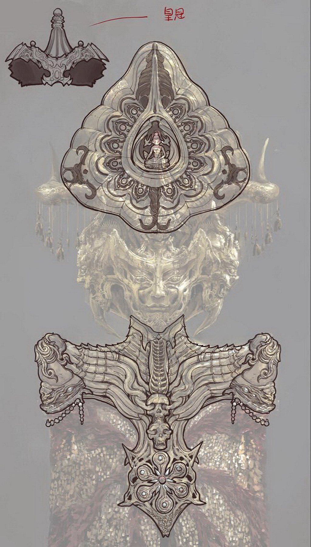 末那x寻龙诀丨《奥古公主》雕像手办及电影道具制作（含制作过程）（图ZMzkyMjEzNzI=） - 手办/模玩 - 站酷设计师末那工作室原创素材 - 站酷ZCOOL