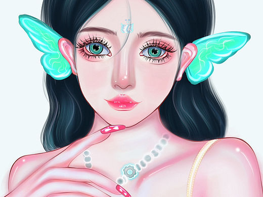 ipad插画头像
