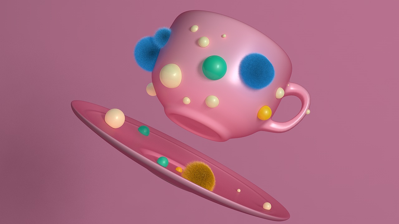 C4D毛发渲染作品