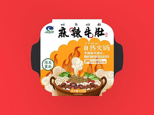 自发热火锅包装设计