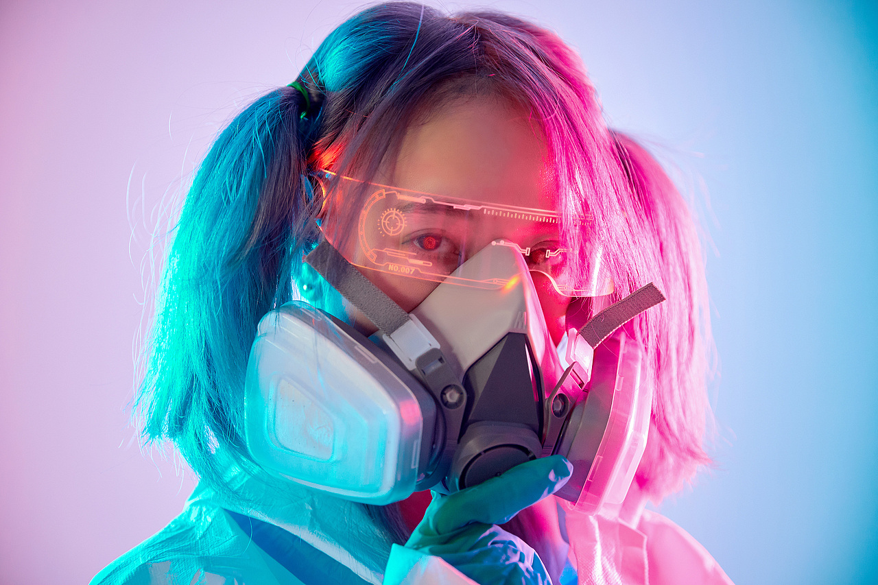 赛博朋克少女