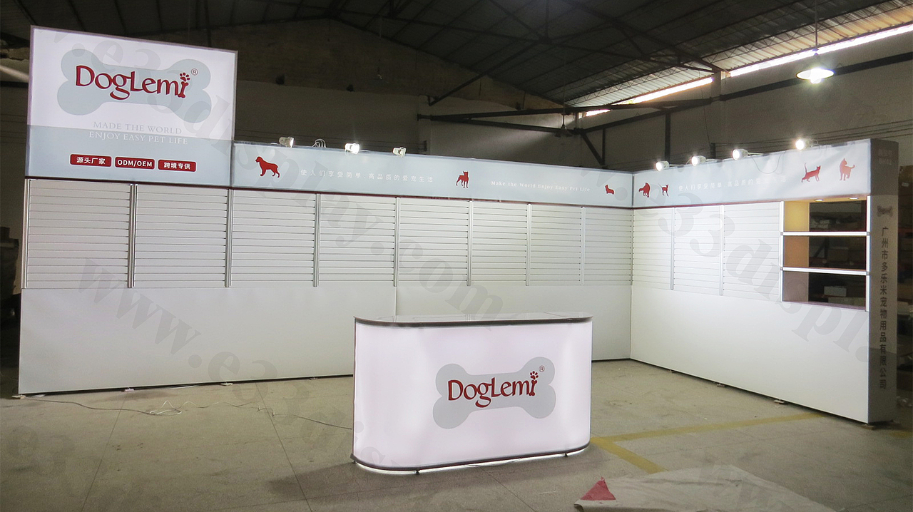 便携展架展台设计定做 国内外参展专用 拆装组合式-E33