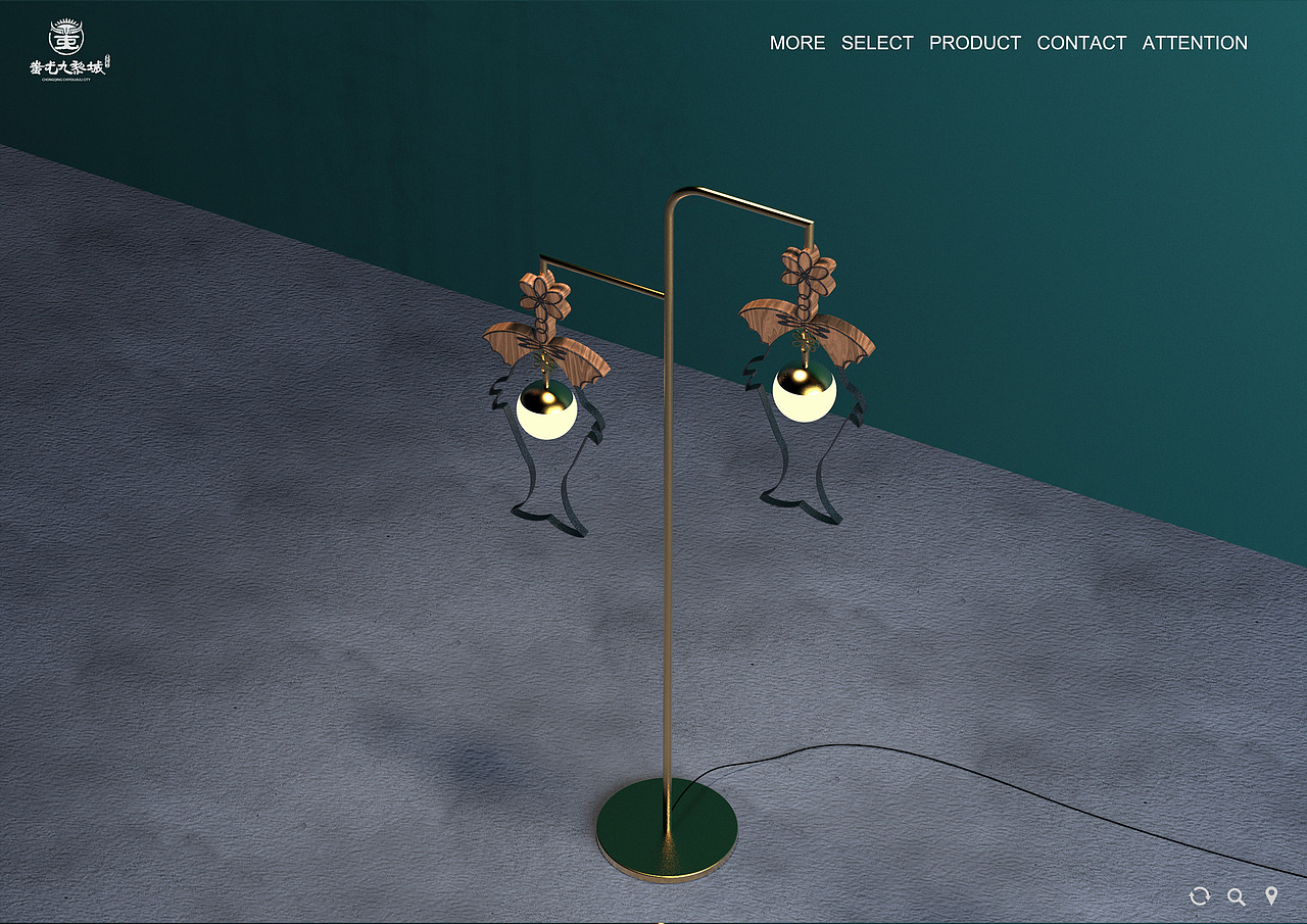 年年有鱼落地灯-文创产品（图ZMjE1MDc0ODQw） - 其他 - 站酷设计师DSone原创素材 - 站酷ZCOOL