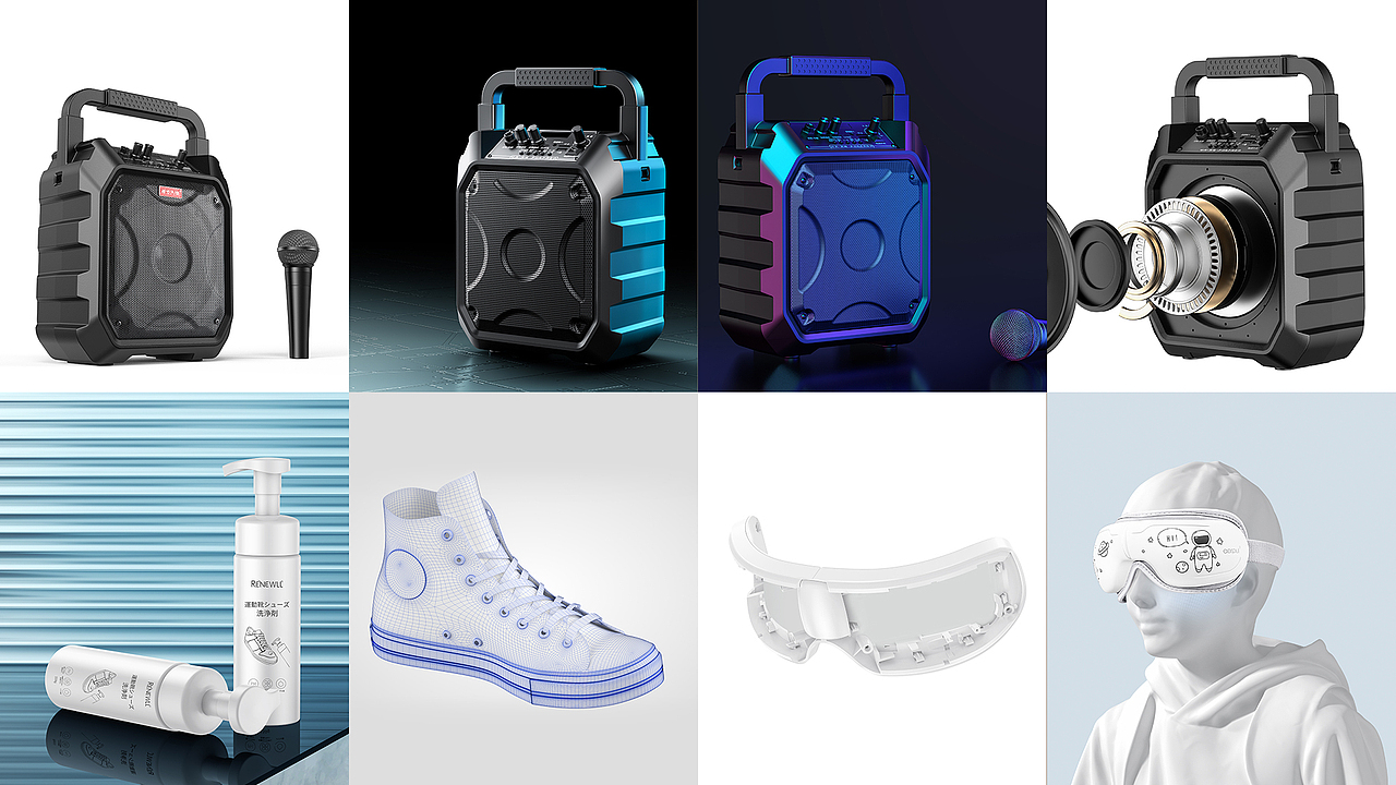 C4D+OCTANE+PS丨产品渲染+小测试