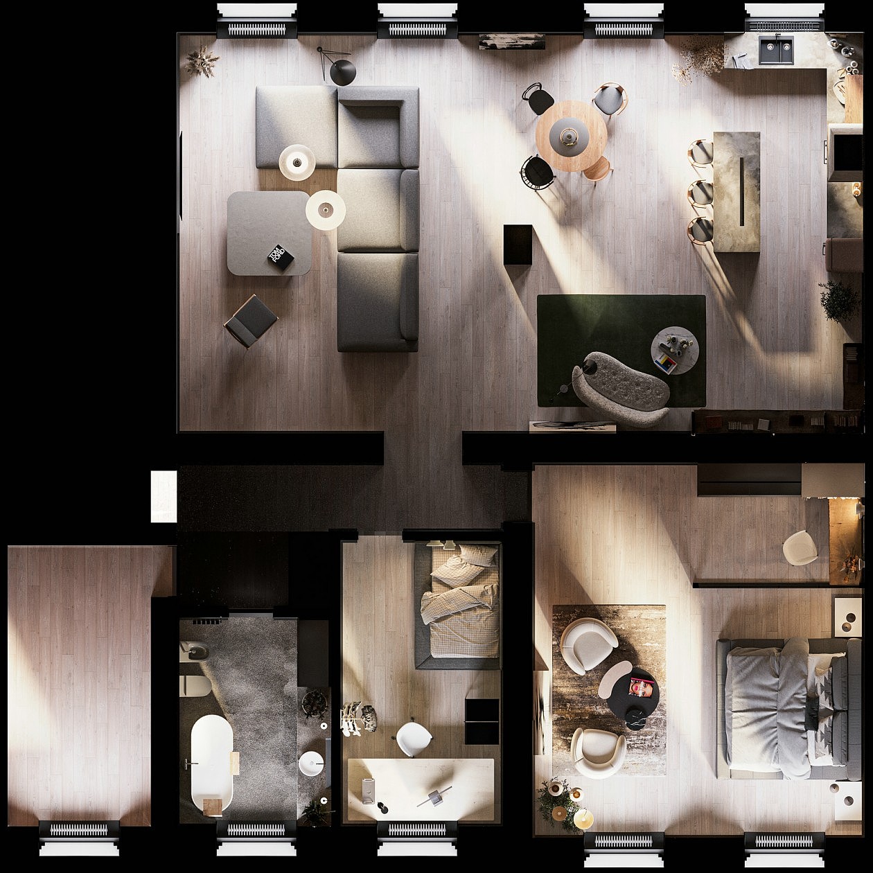 当红砖遇上了工业风，美极了!（图ZMjM3NDM3NTYw） - 家装设计 - 站酷设计师洪丹丹123and原创素材 - 站酷ZCOOL