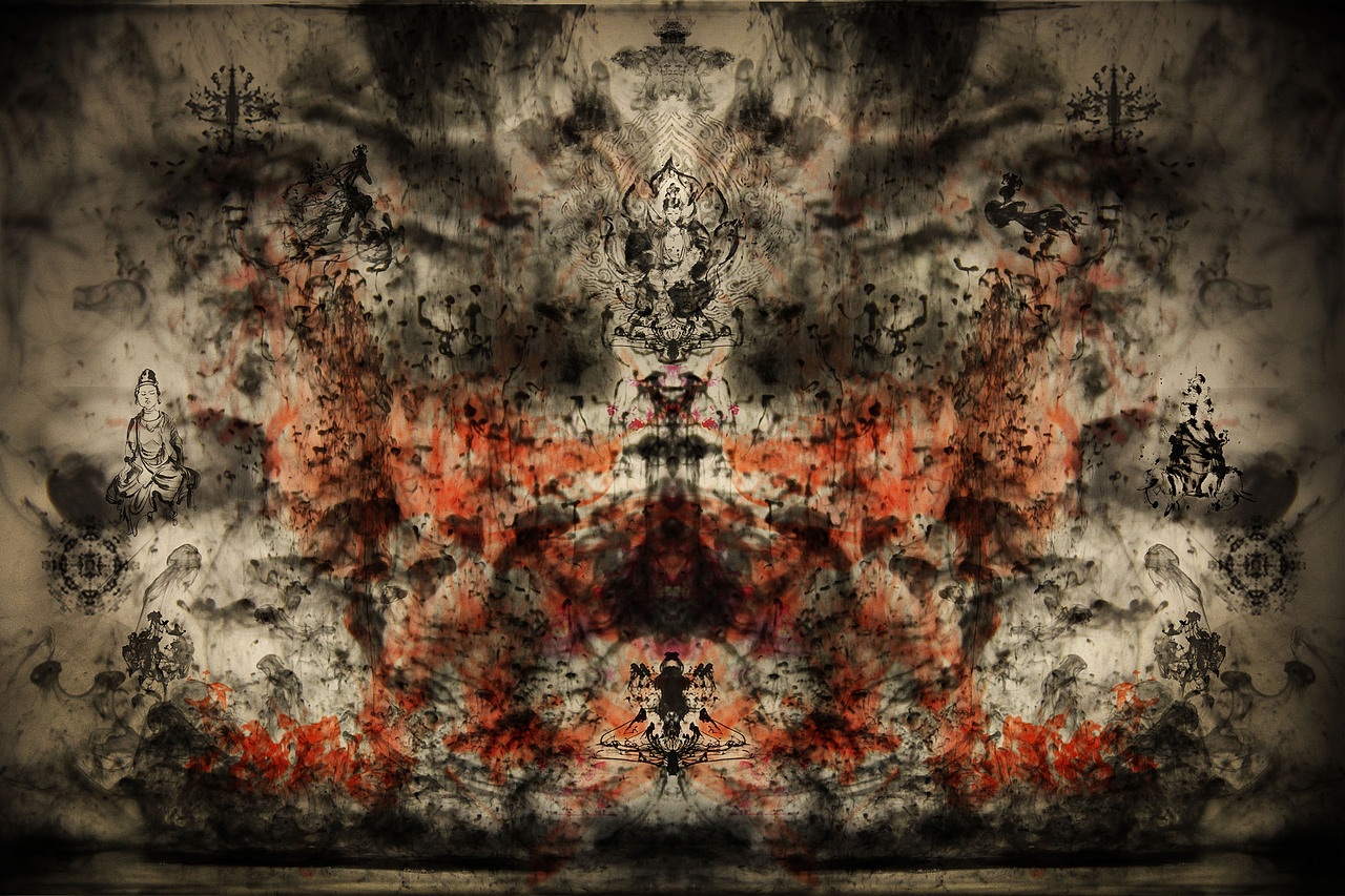 新媒体水墨之饕餮法脉|手工艺|其他手工艺|城市老狼