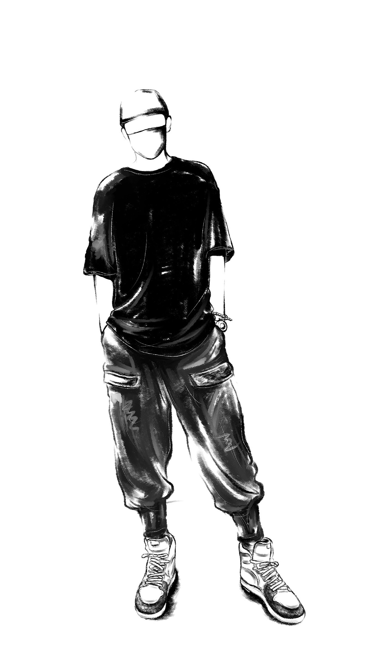 服裝設計模特底板（圖ZMjA4NzE4ODYw） - 創(chuàng)作習作 - 站酷設計師黑巒晏青原創(chuàng)素材 - 站酷ZCOOL