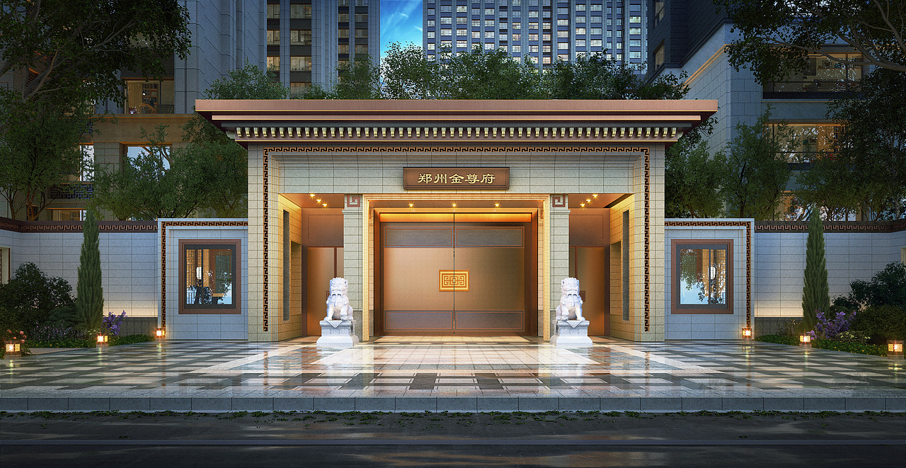 门头|空间|建筑设计|时间煮雨6693_原创作品-站酷zcool