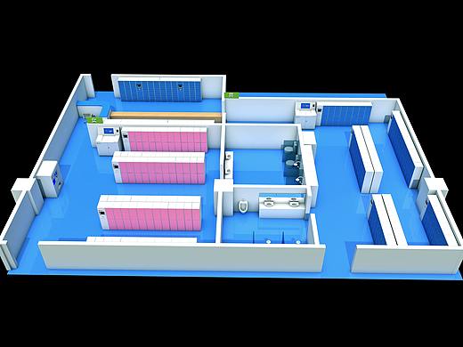 智慧医院更衣系统
