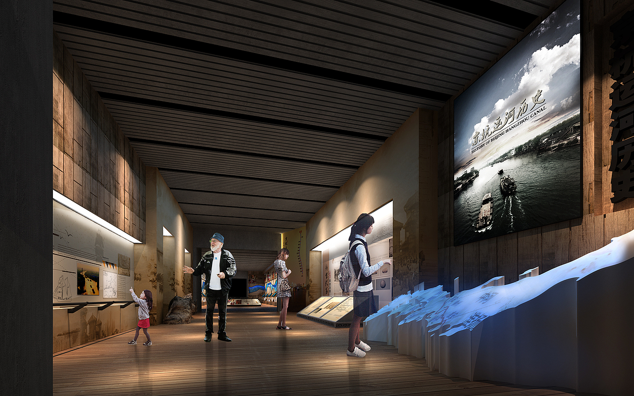 水利馆方案（图ZMTg5NzM3OTE2） - 展陈设计 - 站酷设计师易森空间设计原创素材 - 站酷ZCOOL