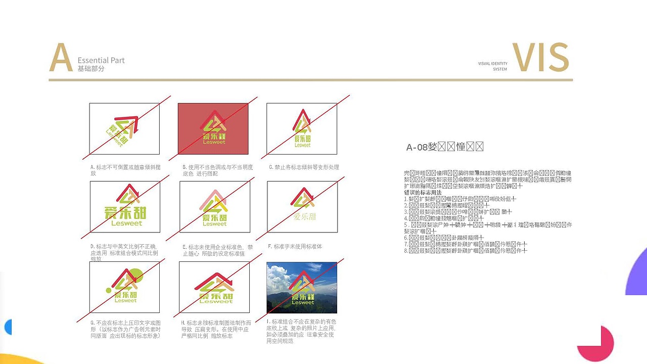 爱乐甜(代糖)vi手册