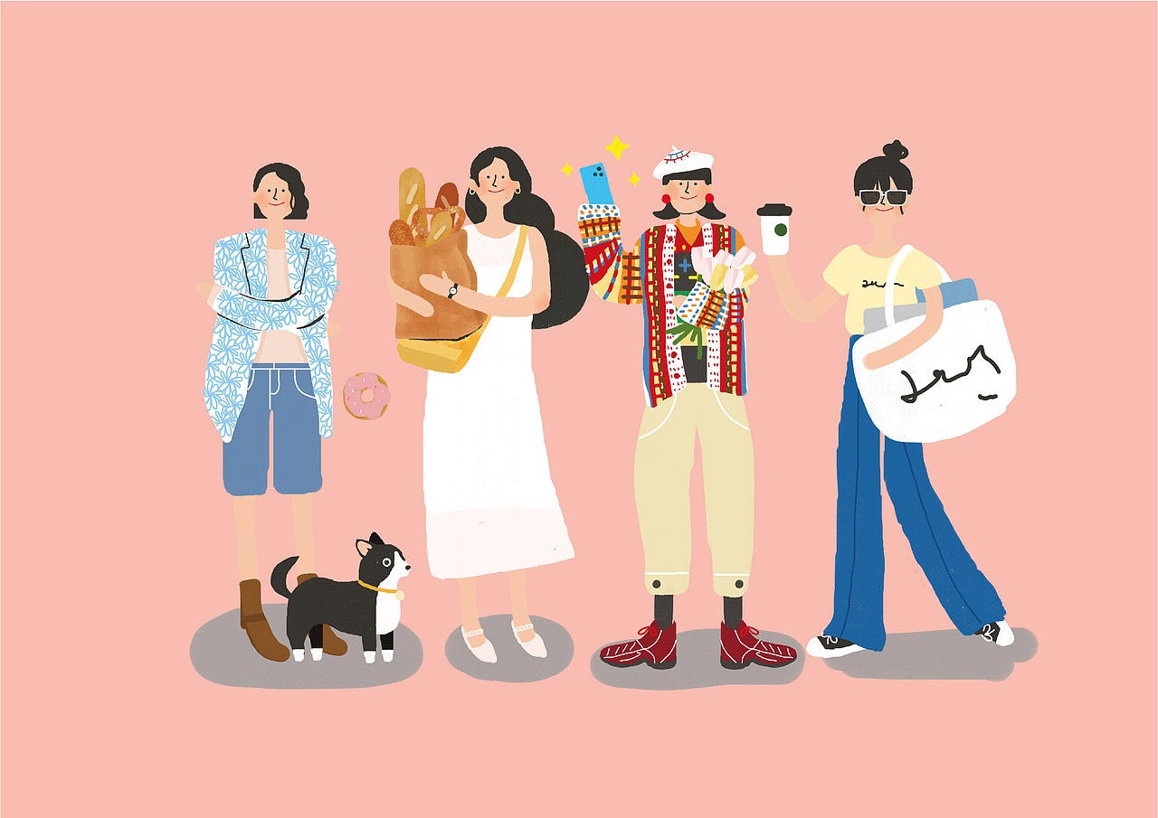 Girl's time视觉设计（图ZMjQzNDQyMTU2） - 移动端网页 - 站酷设计师方影哲原创素材 - 站酷ZCOOL