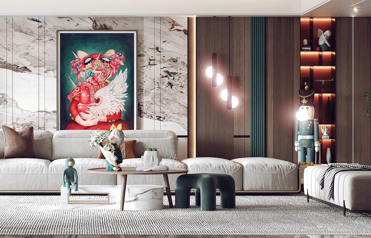 现代轻奢 尽显高贵空间品质