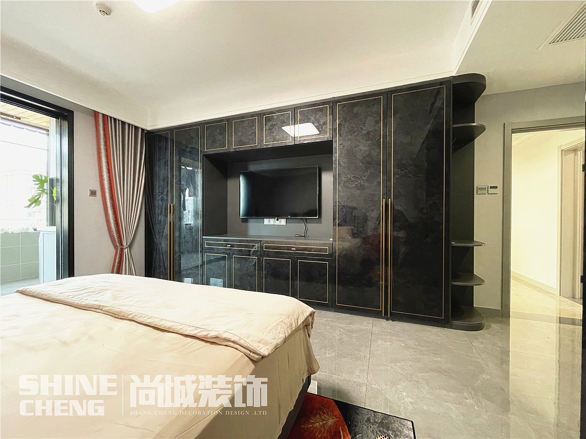 泰安·五矿万境水岸206㎡现代风格装修设计实景案例