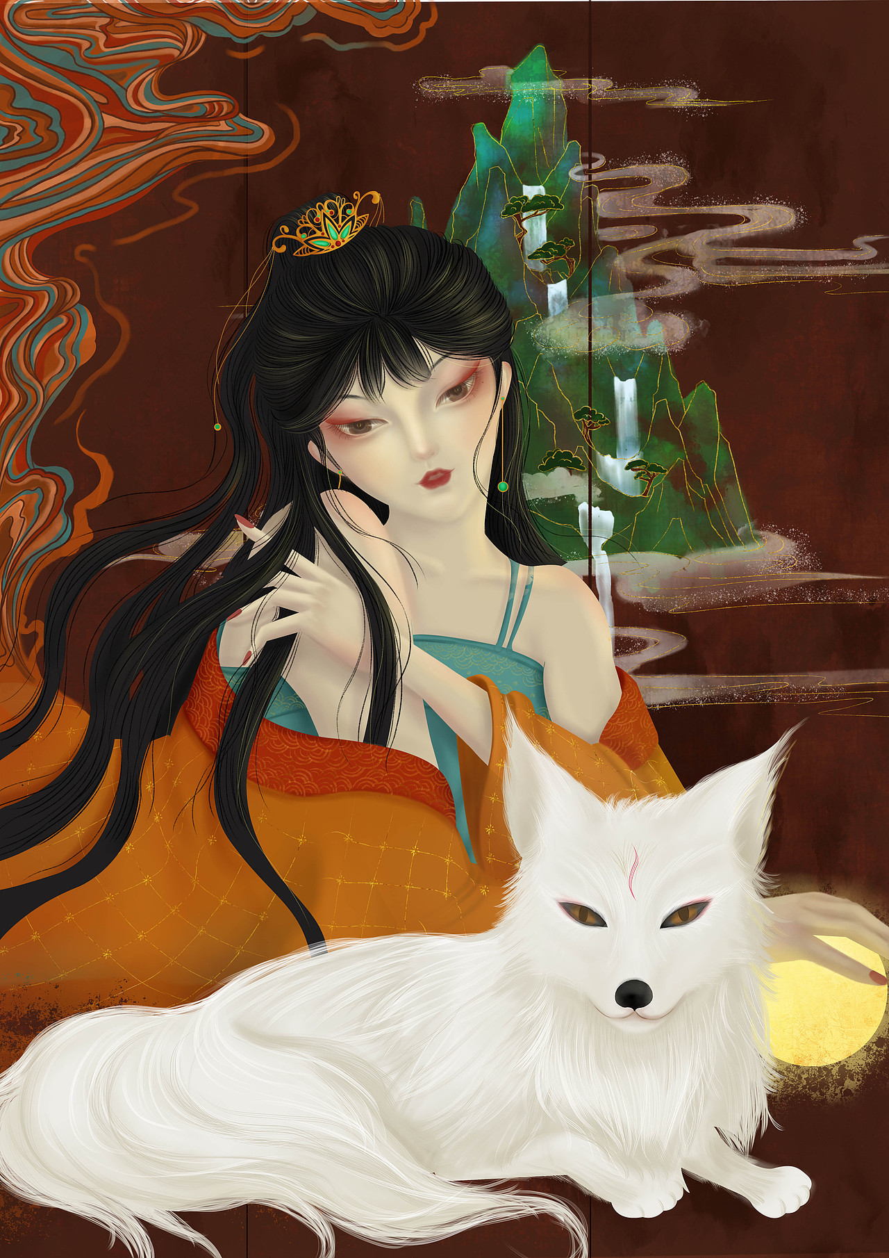 聊斋人物设计小翠