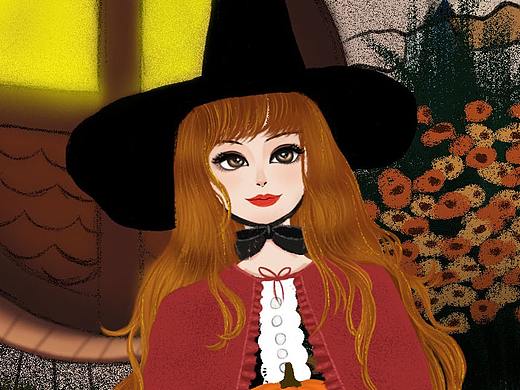 卖南瓜的小姑娘（个人主页-ZNDg1NjA2NjA=） - 创作习作 - 站酷设计师Z60615044原创素材 - 站酷ZCOOL