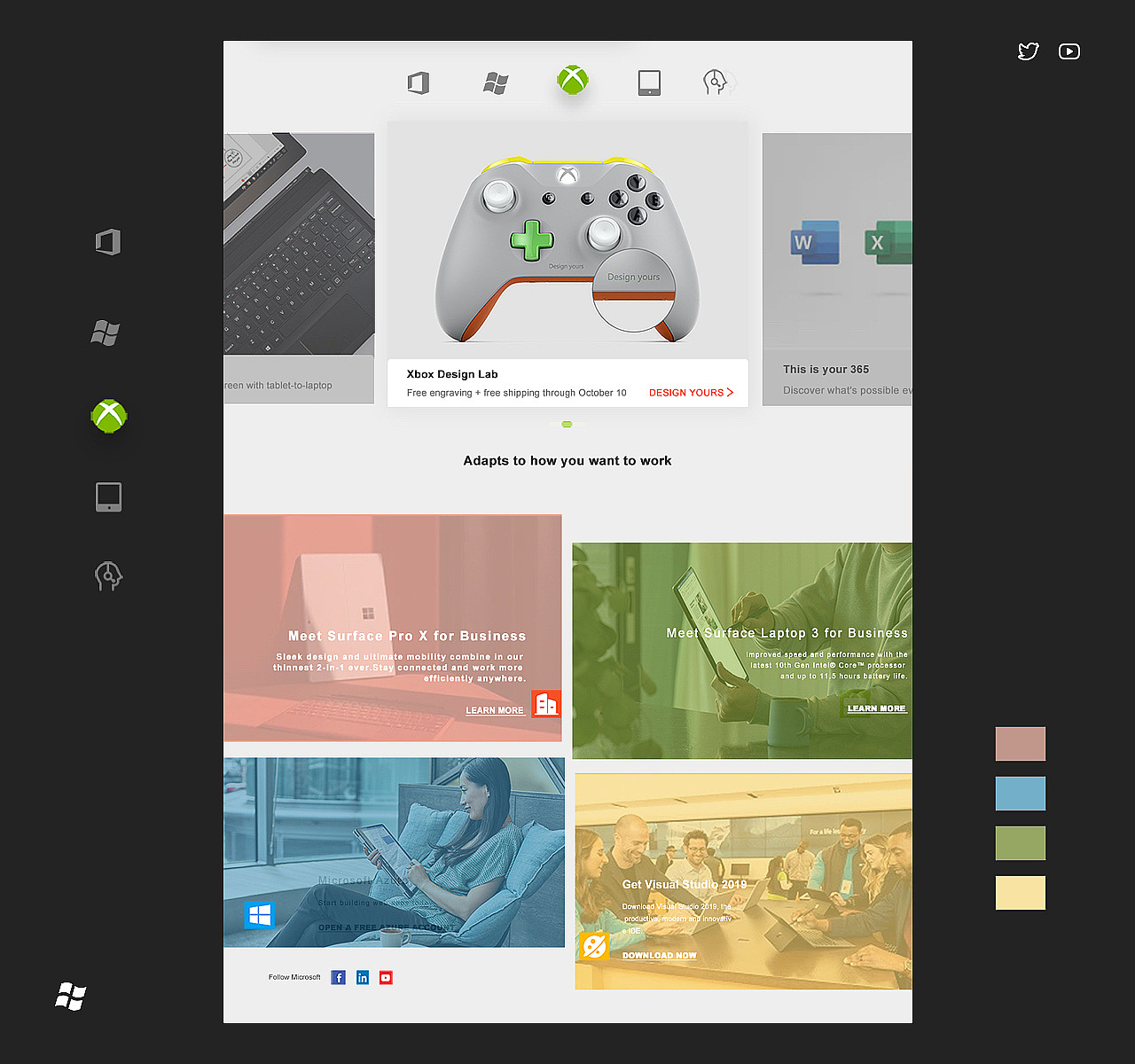 2020年网页&手机响应式 重构系列（图ZMjQ5MDY4NzUy） - 企业官网 - 站酷设计师殷雯原创素材 - 站酷ZCOOL