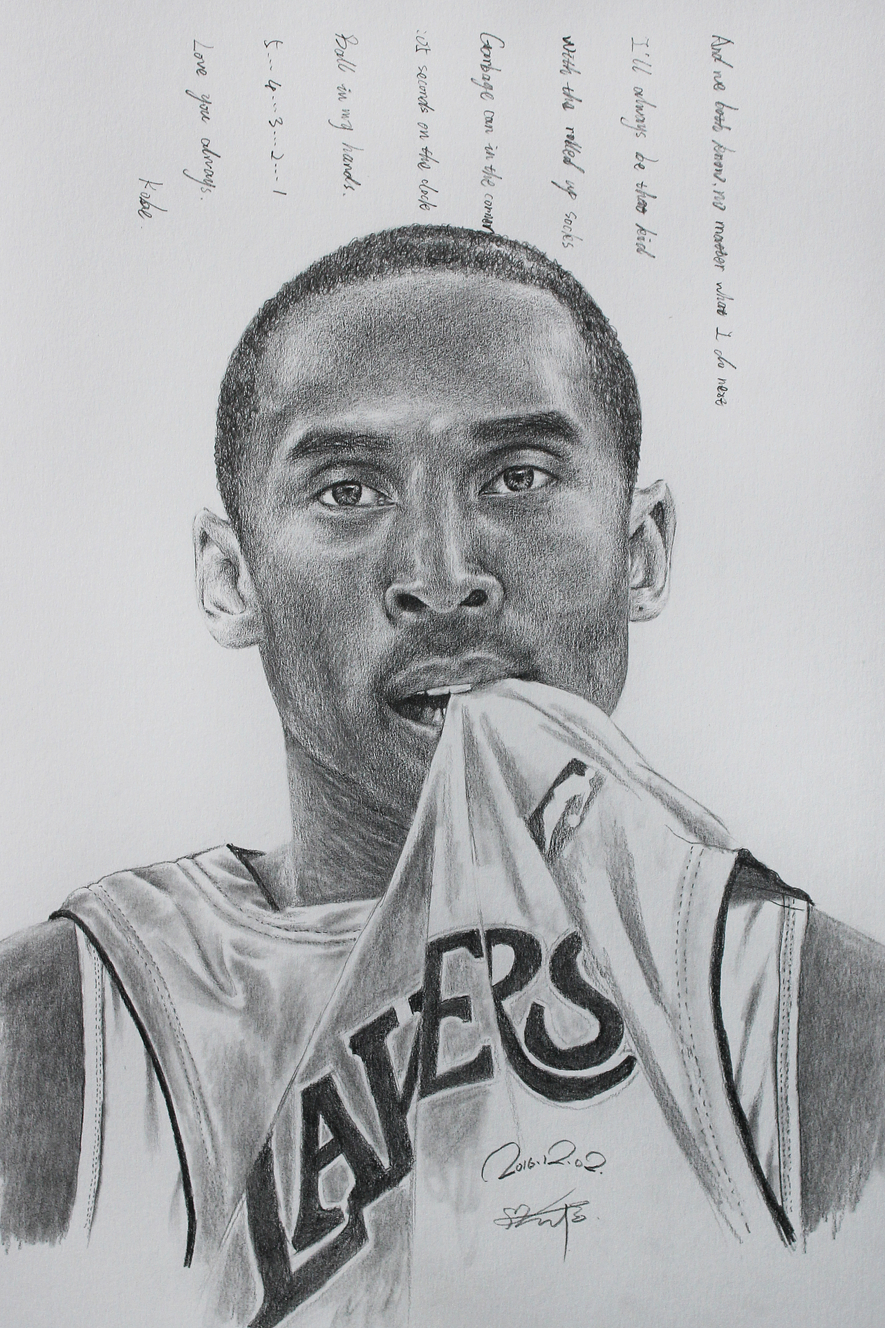 素描作品-nba球星