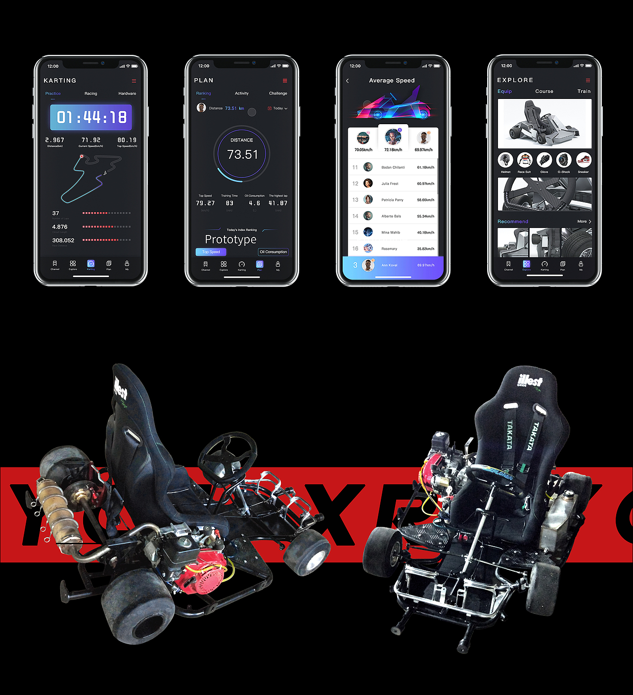 2020毕业设计-卡丁车C4D动画《XRAYCE》