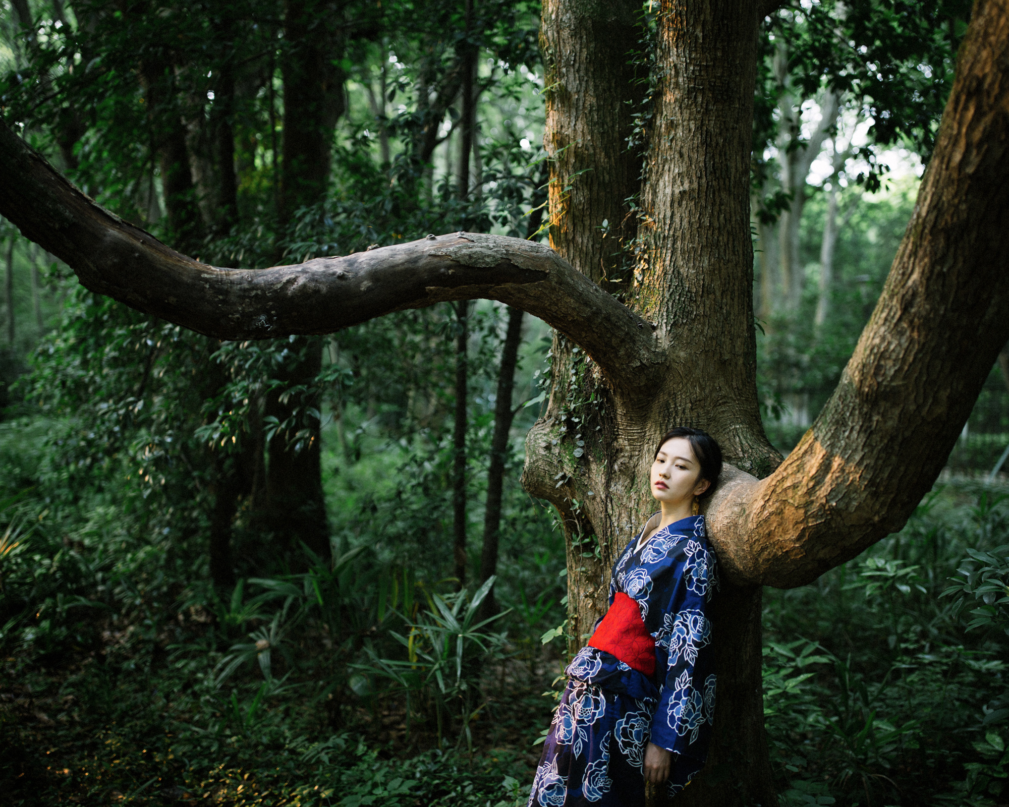 流水落花春去也
