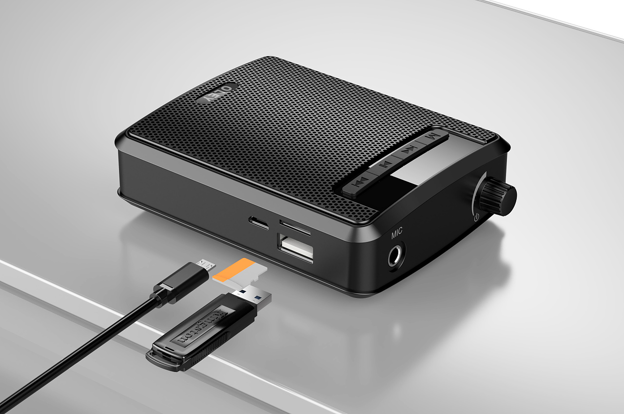 亚马逊图片设计—扩音器|工业/产品|电子产品|咳喽设计 - 原创作品