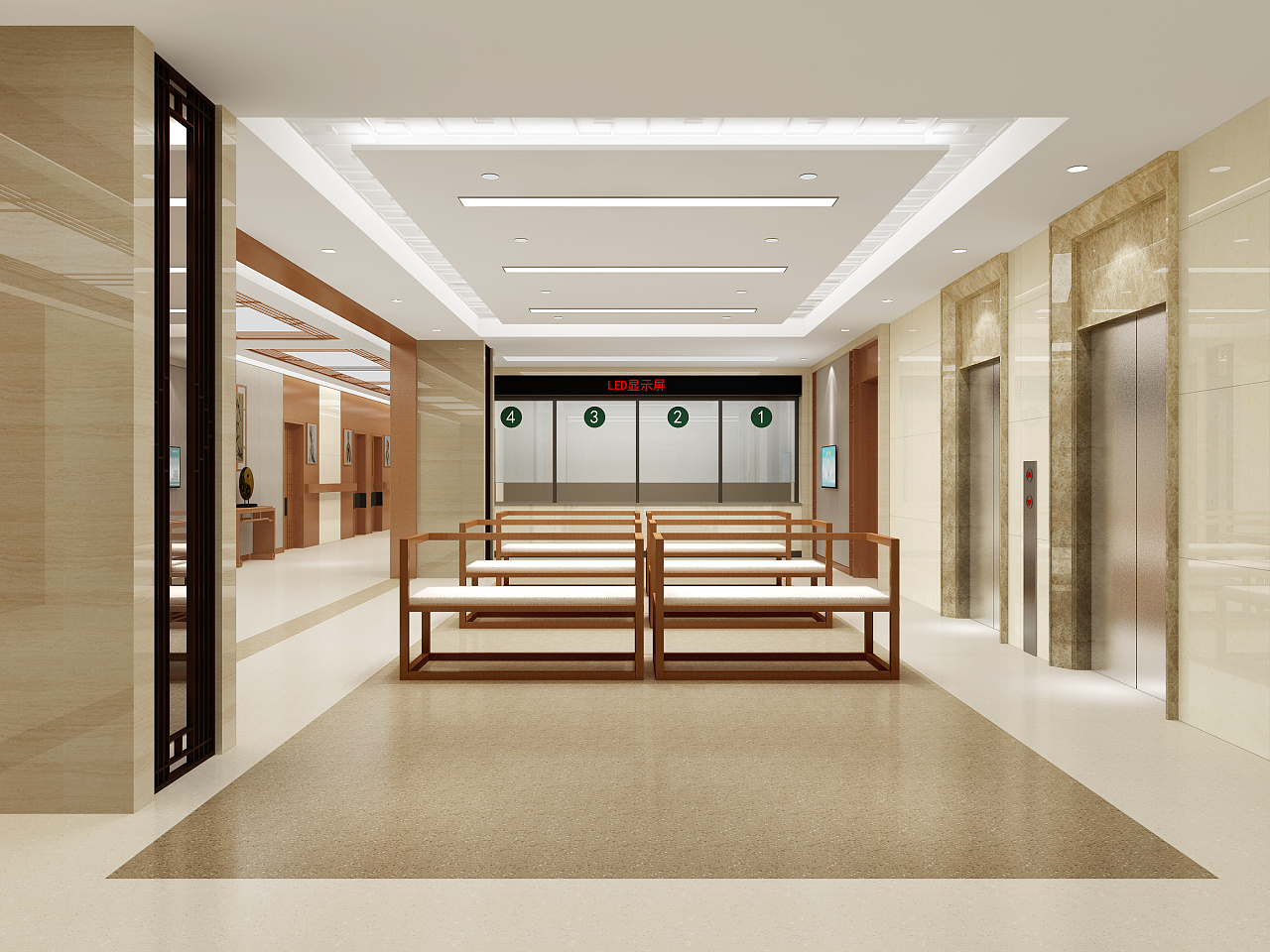 龙泉驿龙华社区卫生服务中心设计效果图