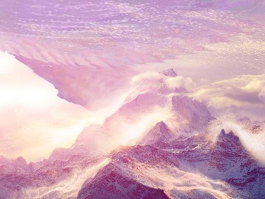 山海惊奇——鲲鹏（个人主页-ZNTM1OTAwMDg=） - 商业插画 - 站酷设计师夜未央YWY原创素材 - 站酷ZCOOL