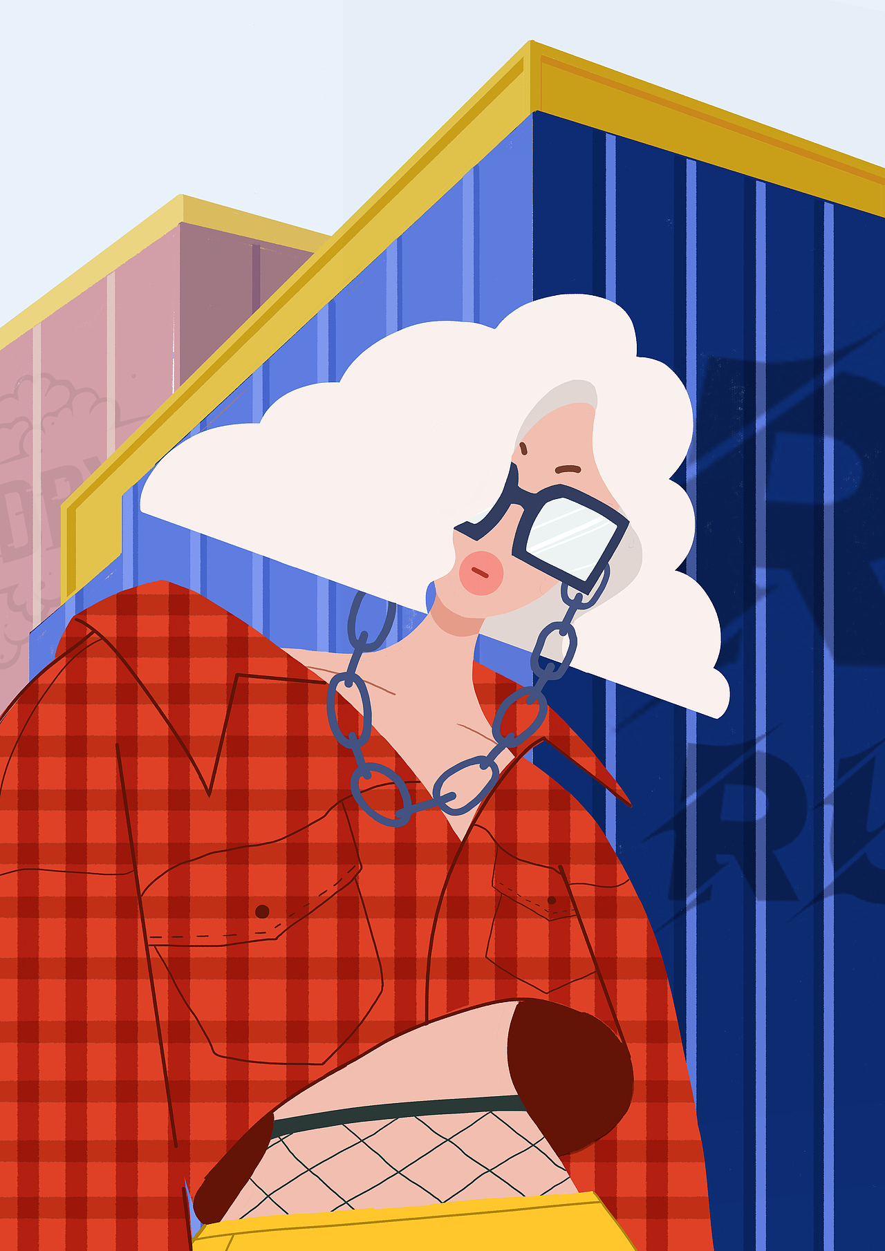 最后确定整齐色调，开始调整细节