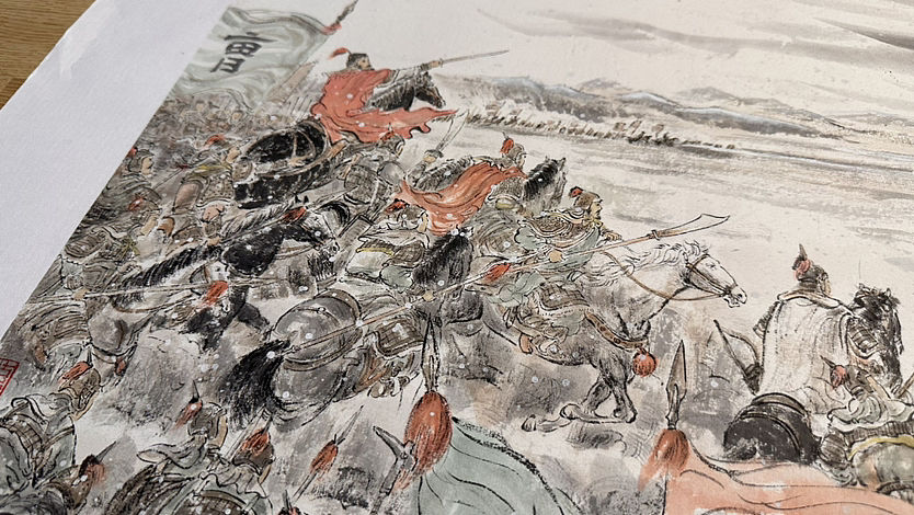 三国演义经典故事插画（图ZMzYyMzI5NDY0） - 商业插画 - 站酷设计师无趣水墨原创素材 - 站酷ZCOOL