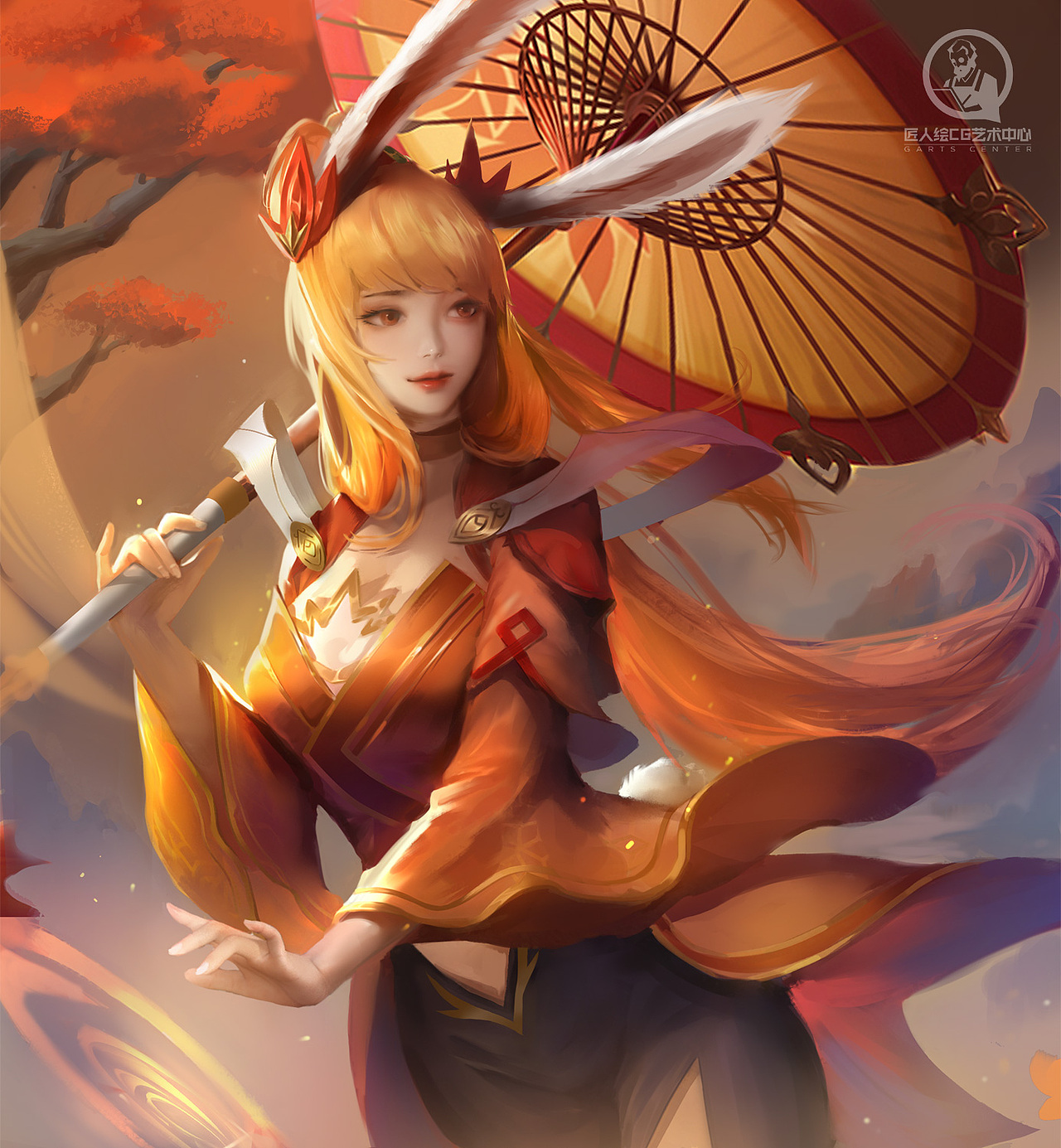 王者荣耀中公孙离的幻舞玲珑皮肤