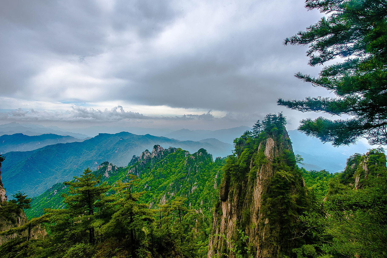 河南老君山（图ZODkxNDMzMDg=） - 风光摄影 - 站酷设计师夏天_心心原创素材 - 站酷ZCOOL