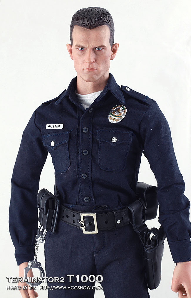 16hottoys终结者2t1000液态金属机器人