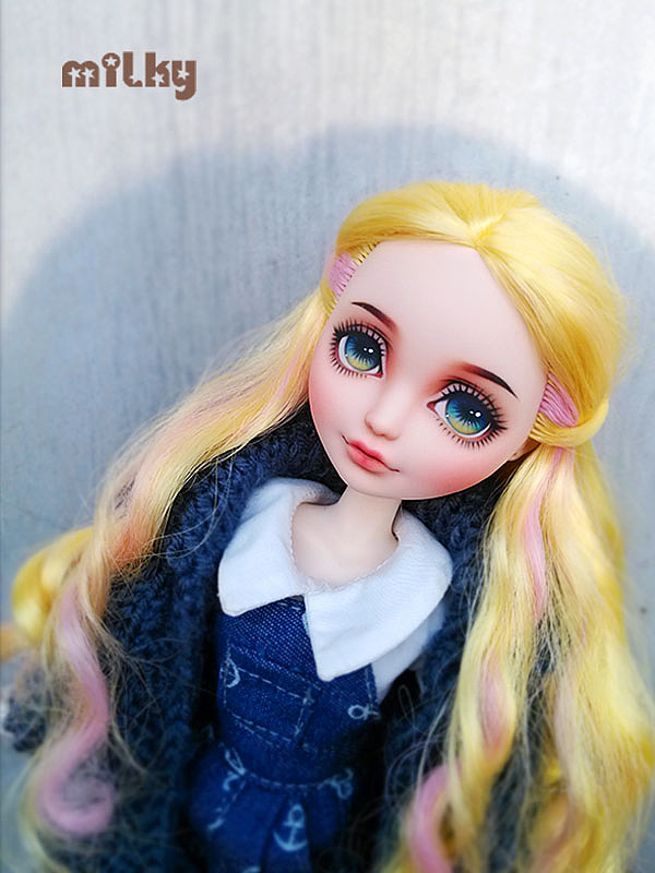 2015 ever after high 童话高中 娃娃 妆图（图ZMzg5MTE0NjQ=） - 工艺品设计 - 站酷设计师米可mk原创素材 - 站酷ZCOOL
