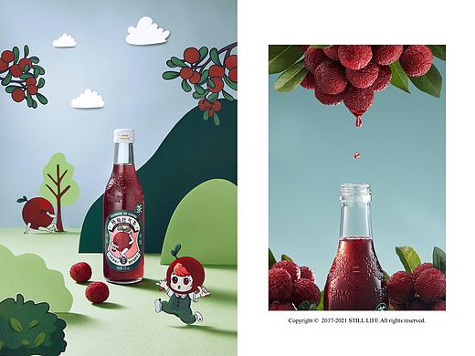 「汽水产品摄影」汉口二厂扬眉吐气茶