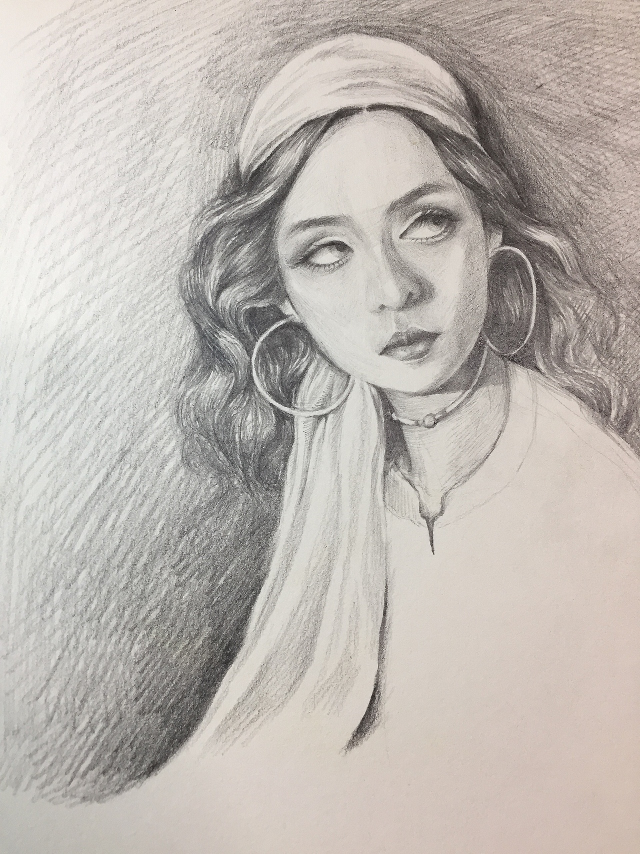 一些素描人像练习（图ZMTI4MDU4Nzg0） - 绘画 - 站酷设计师梦狸子原创素材 - 站酷ZCOOL