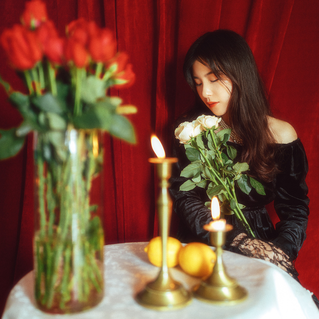 红与黑（图ZMjA5MzEwNDQw） - 人像摄影 - 站酷设计师仲夏wind原创素材 - 站酷ZCOOL