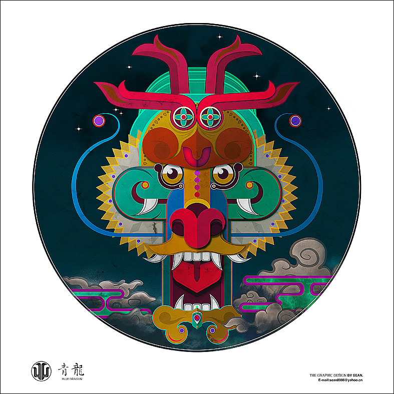 四圣兽重塑（图ZNzUyNDE1Mg==） - 海报 - 站酷设计师sean8906原创素材 - 站酷ZCOOL