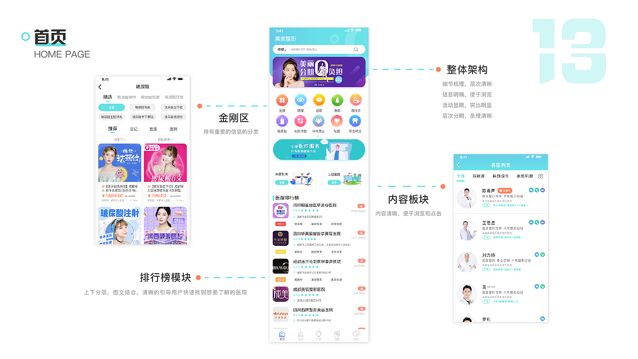 医美/整形APP界面设计（图ZMjIwMjczOTcy） - APP界面 - 站酷设计师蛋蛋泡原创素材 - 站酷ZCOOL