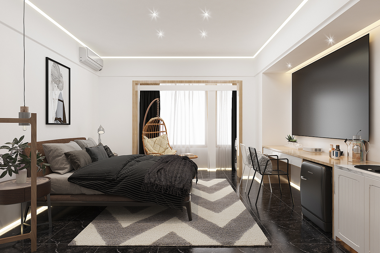 民宿，酒店（圖ZMTU2NDQyMzcy） - 家裝設(shè)計 - 站酷設(shè)計師凱凱凱凱包子啊原創(chuàng)素材 - 站酷ZCOOL