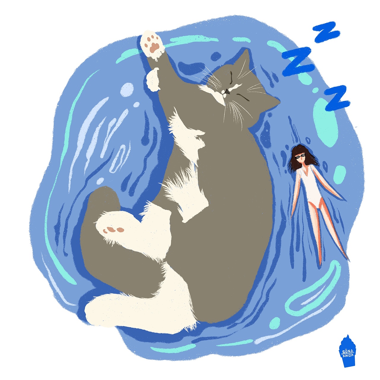 五颜六色的雪糕（图ZMjQwNDA0NDQw） - 艺术插画 - 站酷设计师五颜六色滴乌鸦原创素材 - 站酷ZCOOL