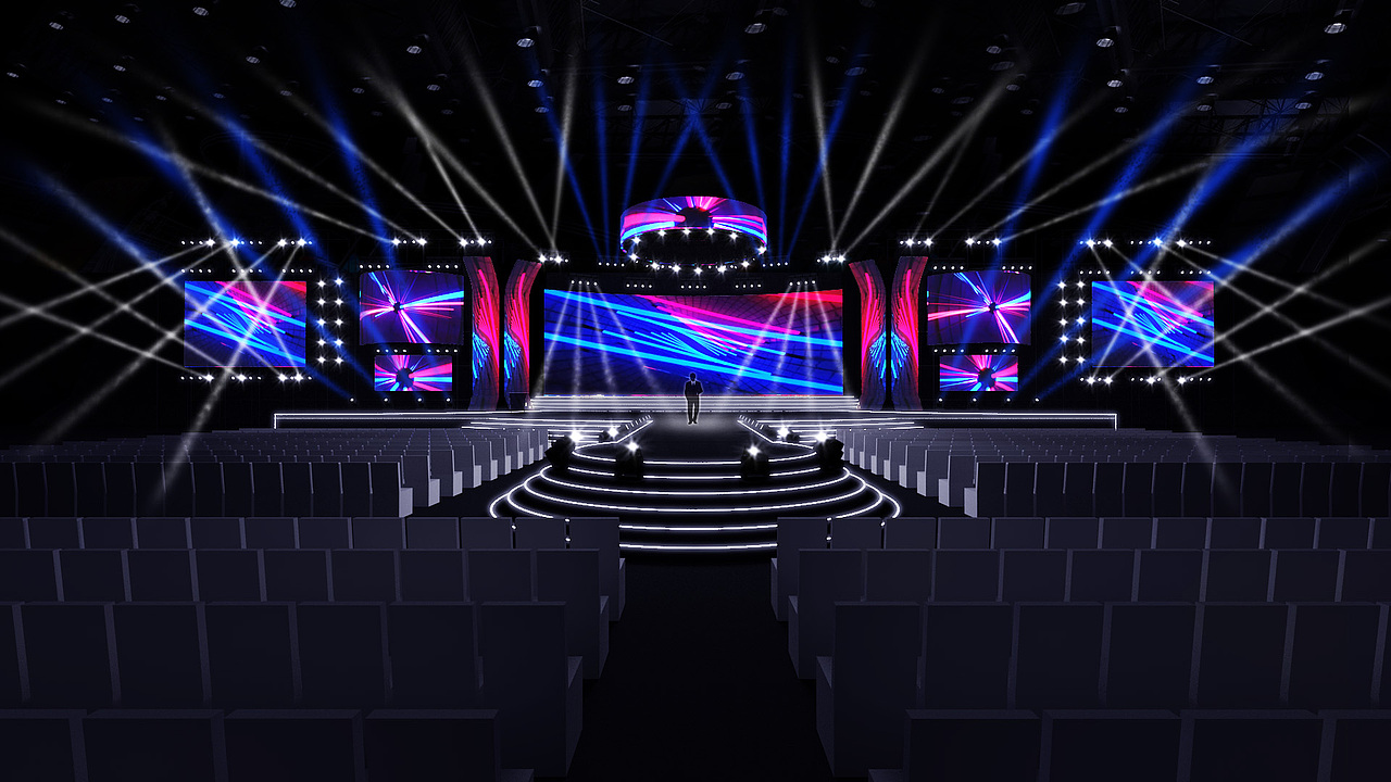 特步颁奖盛典（图ZMTA5ODMzOTM2） - 舞台美术 - 站酷设计师厦门Q原创素材 - 站酷ZCOOL