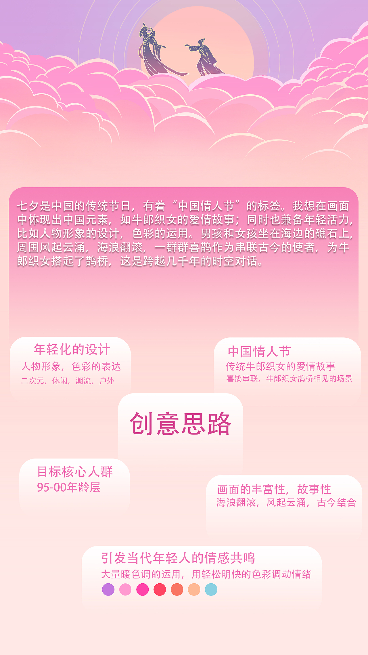 七夕商插（图ZMzQ4NDQxMDE2） - 商业插画 - 站酷设计师arukn原创素材 - 站酷ZCOOL