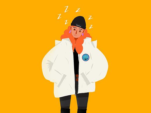 每日穿搭五（个人主页-ZNDE0NzM1NzY=） - 创作习作 - 站酷设计师别理这个双马尾原创素材 - 站酷ZCOOL