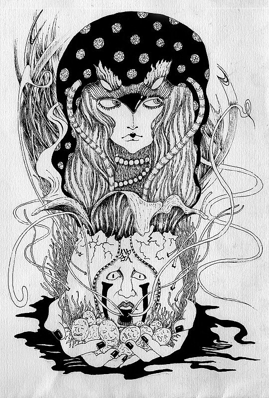 窥（图ZOTcwMzA2NA==） - 商业插画 - 站酷设计师魔龙豆豆原创素材 - 站酷ZCOOL