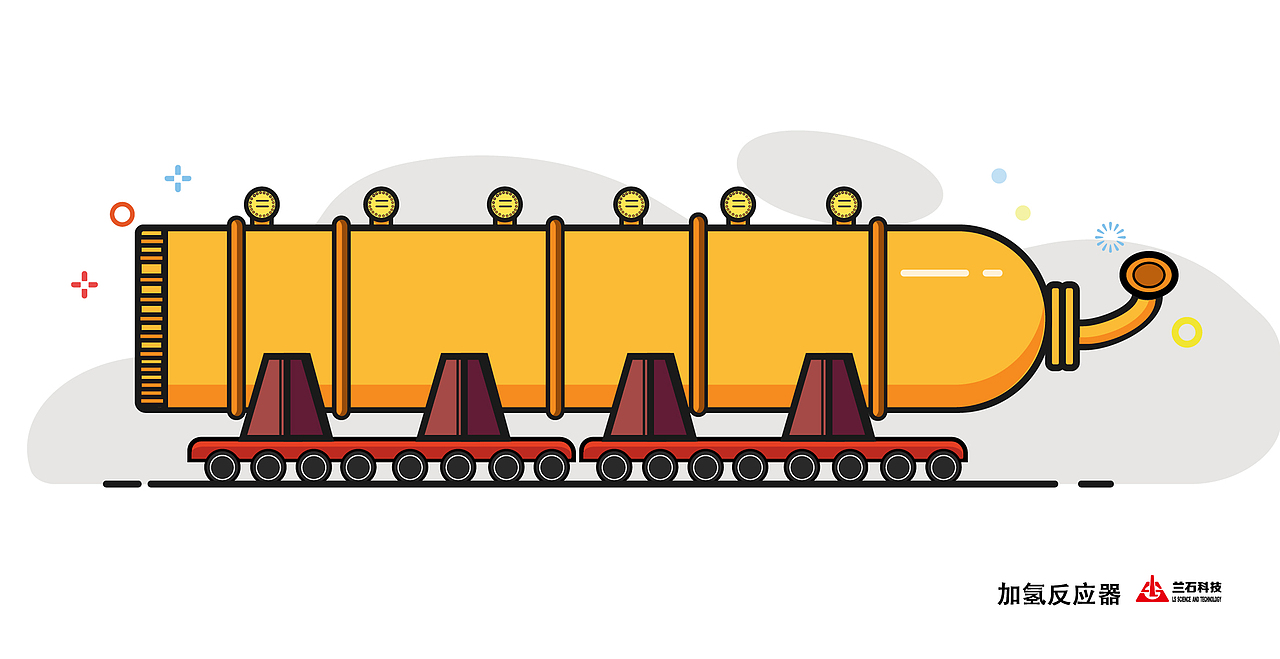 兰石集团产品插画形象设计（图ZMTU5NDQ2NDMy） - 商业插画 - 站酷设计师之式微笑原创素材 - 站酷ZCOOL