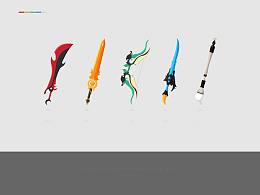 矢量插画—武器练习