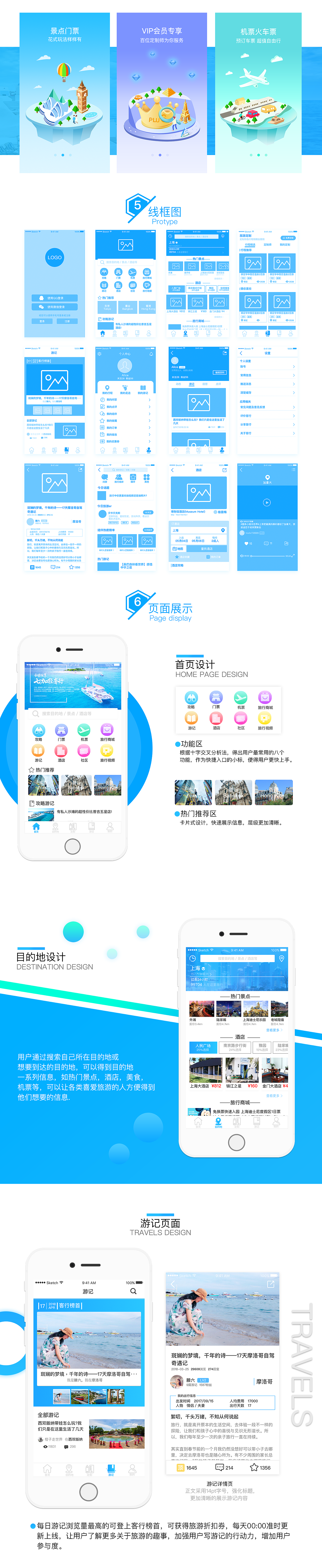 客行-旅游app设计（图ZMTE2MDAxNDM2） - APP界面 - 站酷设计师Hanna_G原创素材 - 站酷ZCOOL