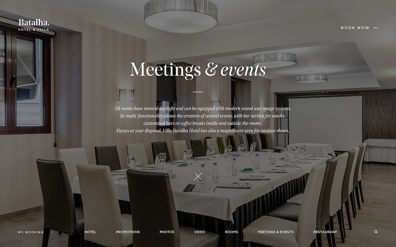 Batalha offical website Someting redesign