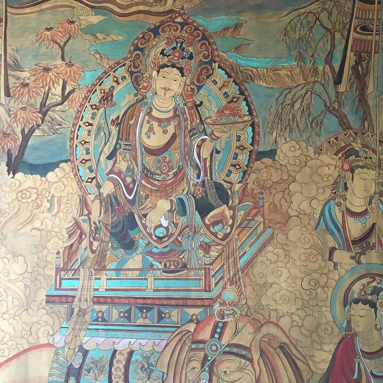启蒙老师，一个默默无闻的民间壁画艺术家（图ZNjM3MzA2MjQ=） - 人文/纪实摄影 - 站酷设计师hotDD原创素材 - 站酷ZCOOL