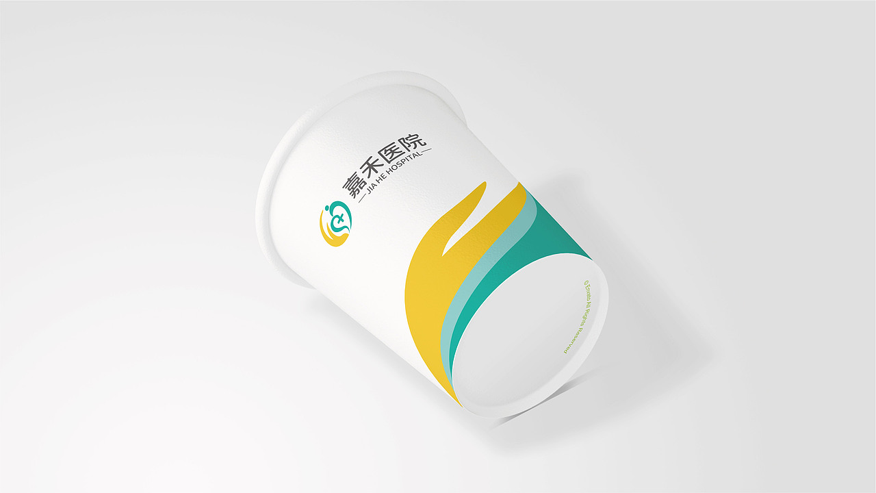 妇幼医院logo标志vi设计